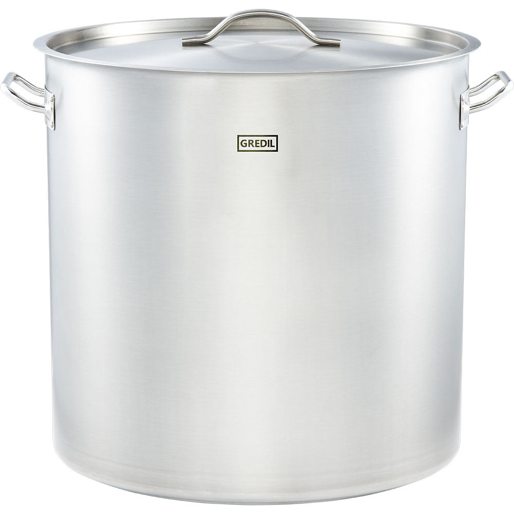 Stalgast Suppentopf hohe Form, Serie ECO Ø 500 mm, Höhe 500 mm, 98,2 Liter, inkl. Deckel