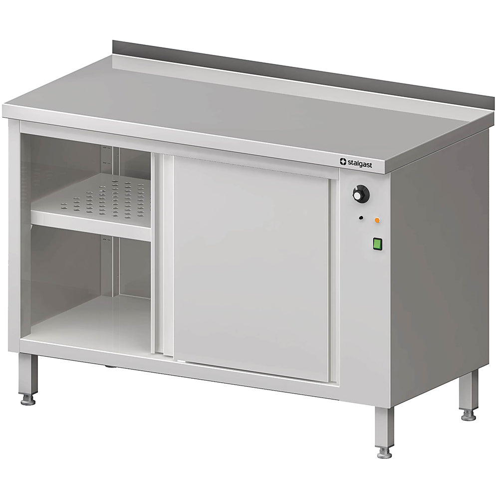 Stalgast Wärmeschrank mit Schiebetüren 1300x700x850 mm ohne Aufkantung
