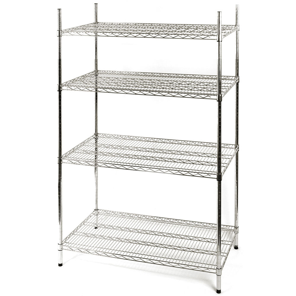 Stalgast Lagerregal aus Chromstahl 1525x610x1800 mm (BxTxH)