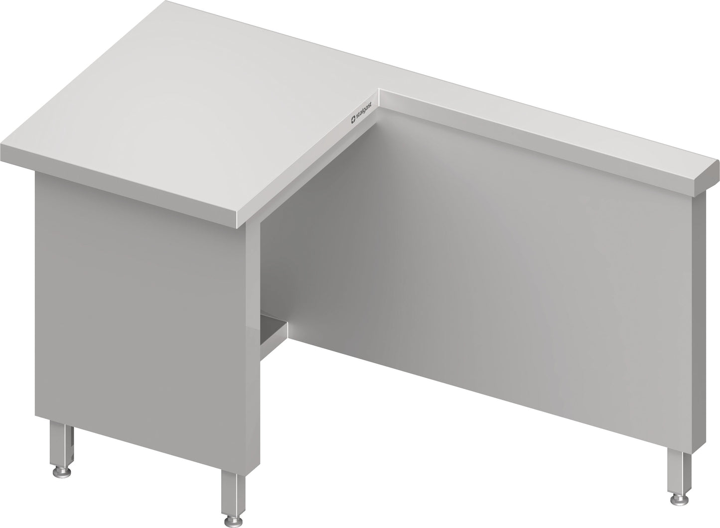 Stalgast Kassenstation "Free Flow" Arbeitsbereich links 1400x750x880 mm, Edelstahldeckplatte