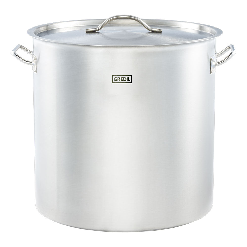 Stalgast Suppentopf hohe Form, Serie ECO Ø 450 mm, Höhe 450 mm, 71,6 Liter, inkl. Deckel