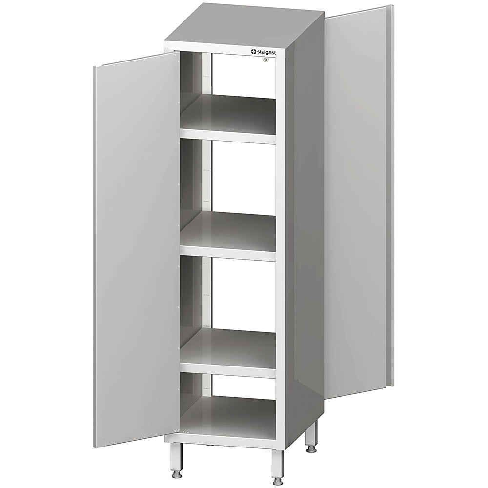 Stalgast Durchreiche-Hochschrank mit Flügeltür, 400x600x1800 mm, verschweißt