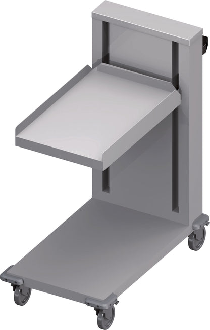 Stalgast Tablettspender, fahrbar 470x840x1050 mm für Speisenausgabesysteme
