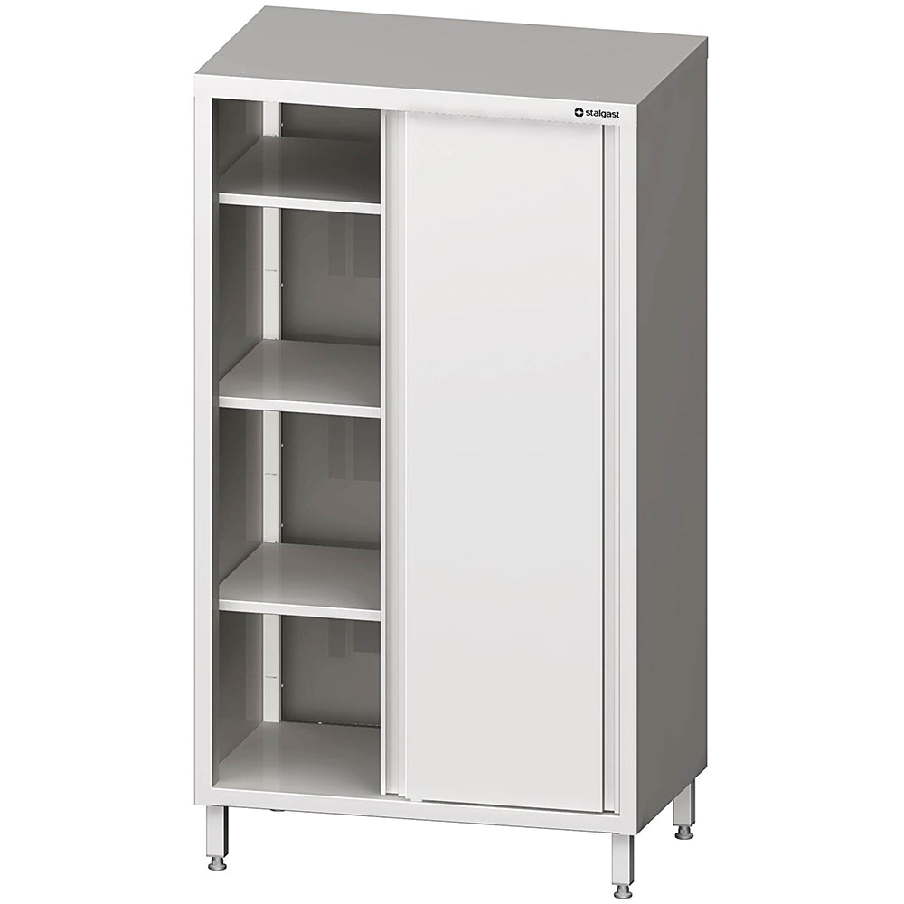 Stalgast Hochschrank mit Schiebetüren, 1200x500x1800 mm, verschweißt