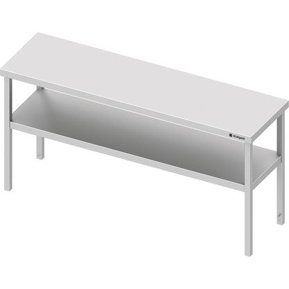 Stalgast Aufsatzbord mit zwei Etagen, 1300x300x700 mm, verschweißt