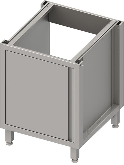 Stalgast Spülenunterschrank Boxversion 2.0, für Beine/Sockelrahmen, mit Flügeltür 600x540x660 mm