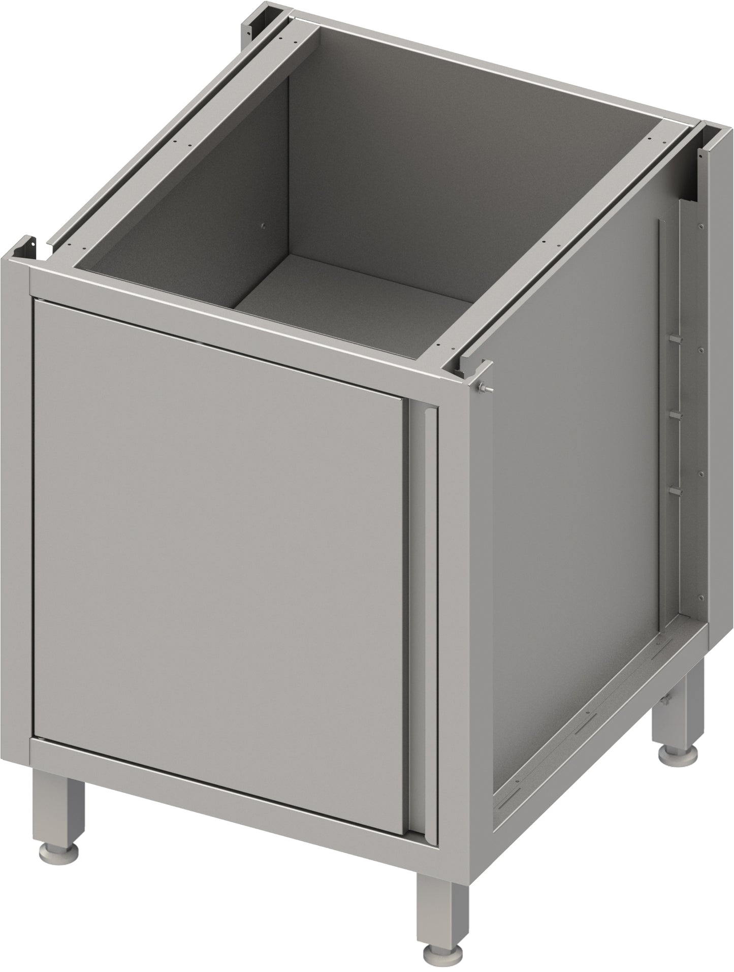 Stalgast Unterschrank Boxversion 2.0, für Beine/Sockelrahmen, mit Flügeltüren 700x540x660 mm
