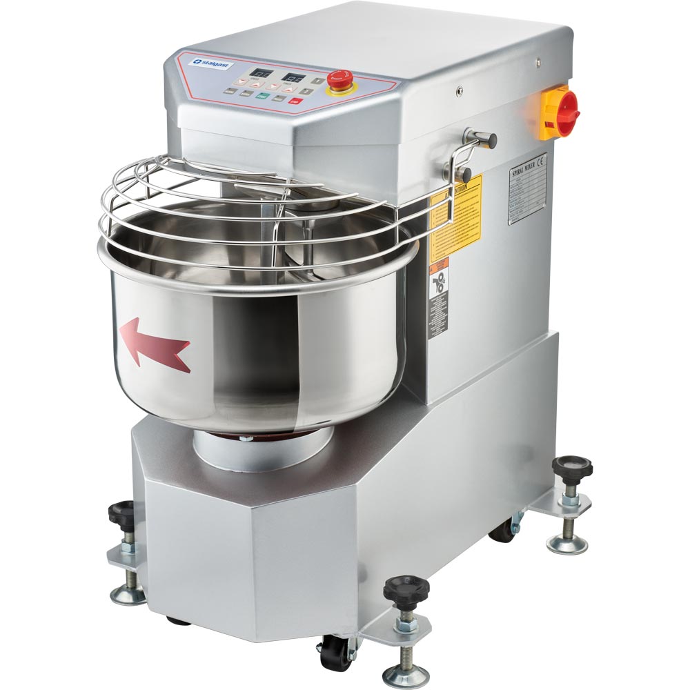 Stalgast Spiral-Teigknetmaschine Dough-Master, automatische Steuerung, 23 Liter, 1,3 kW