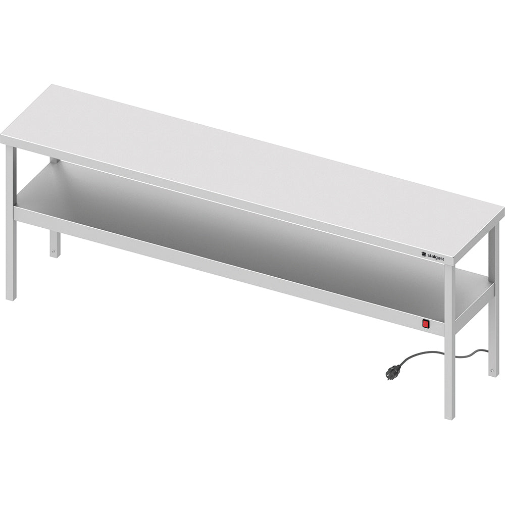 Stalgast Wärmebrücke 2-etagig 1500x300x700 mm mit Keramik-Infrarot-Strahlern