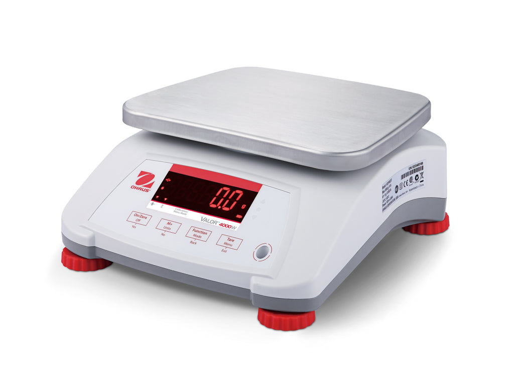 Stalgast Wasserdichte Premium-Waage, Kapazität 3 kg, Teilung 1 g, 256x280x121 mm (BxTxH)