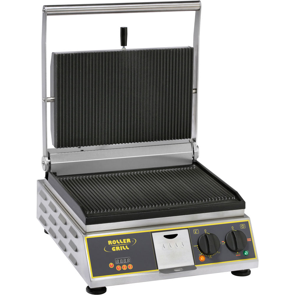 Stalgast ROLLER GRILL Kontaktgrill mit Timer, 400x475x310 mm (BxTxH), 3,4 kW