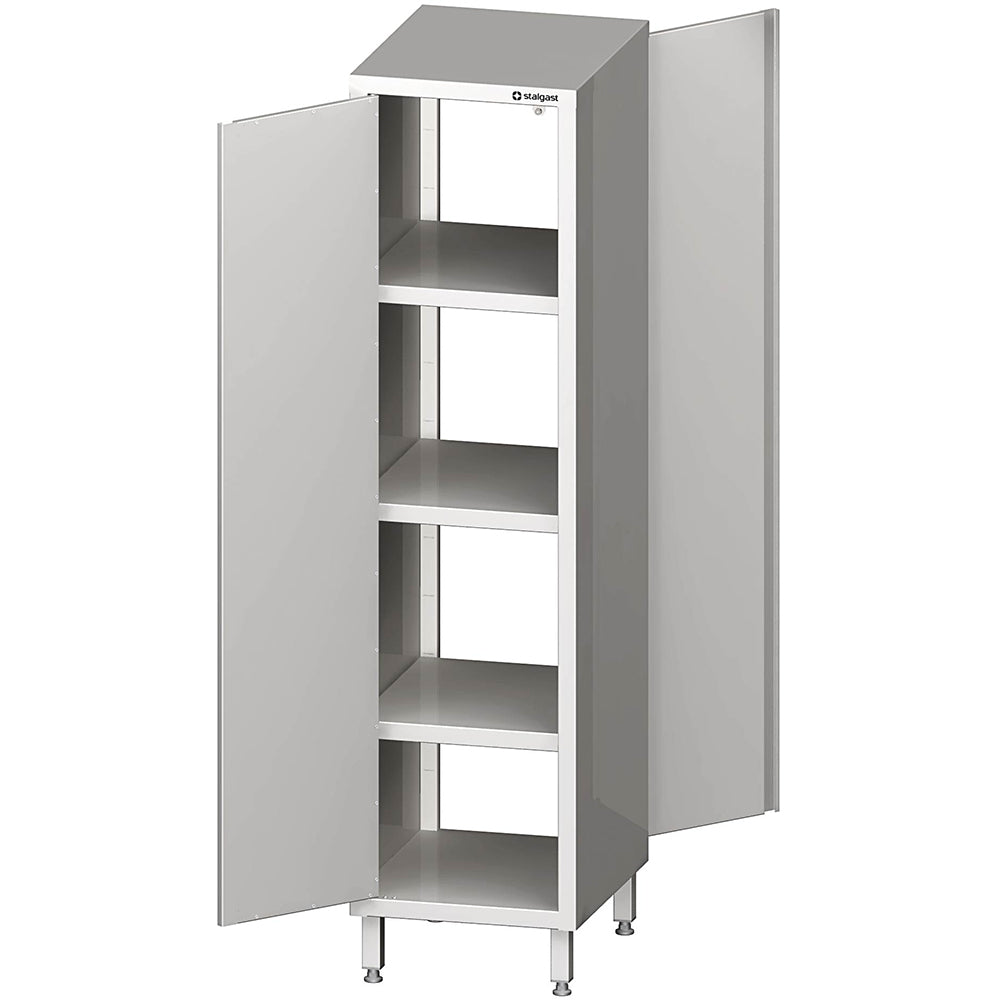 Stalgast Durchreiche-Hochschrank mit Flügeltür, 600x600x2000 mm, verschweißt