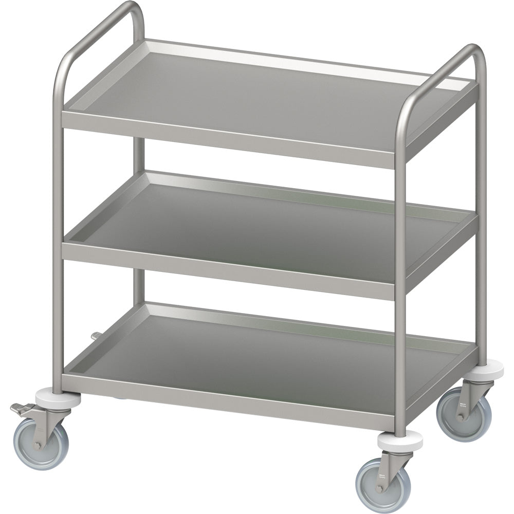 Stalgast Servierwagen "PRO" mit drei Böden 1100x500x950 mm, verschweißt