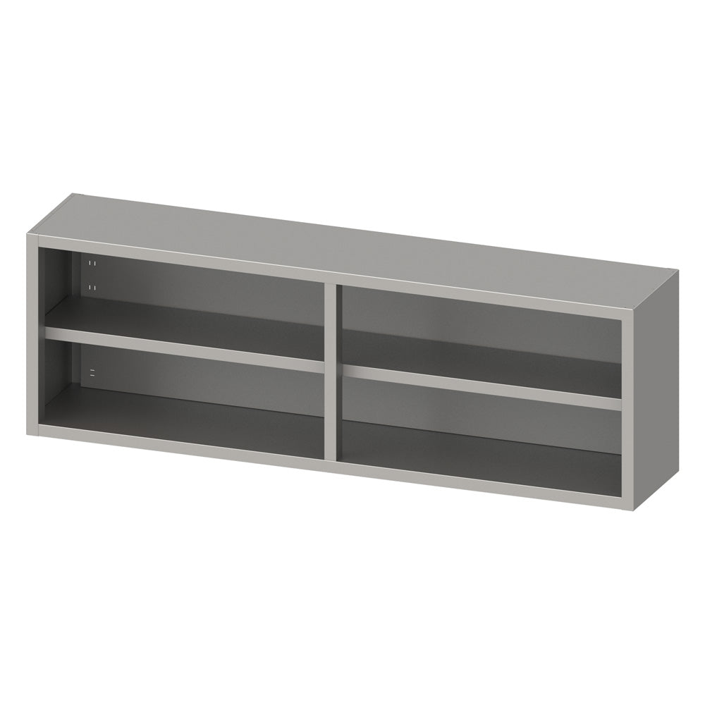 Stalgast Hängeschrank offen 2000x300x600 mm, verschweißt