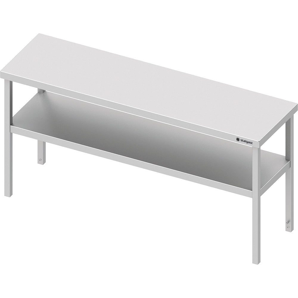 Stalgast Aufsatzbord mit zwei Etagen, 1400x400x700 mm, verschweißt