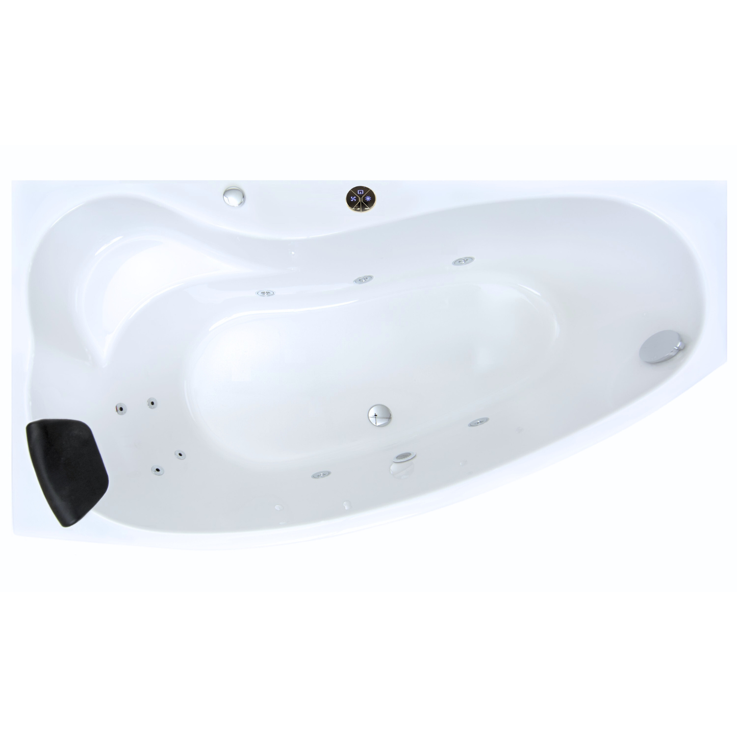 Caribia Mini Corner Links Basic 160x90 Whirlpool