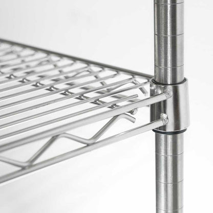 Stalgast Lagerregal aus Chromstahl 1525x610x1800 mm (BxTxH)