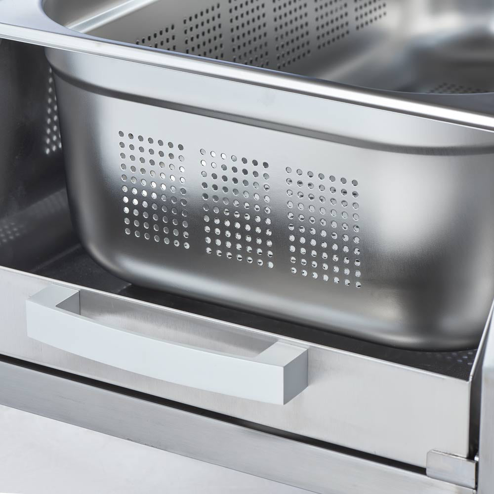 Stalgast 2tlg. Auffangschale für Kartoffelschälmaschine