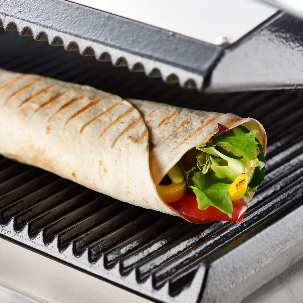 Stalgast Doppel-Kontaktgrill CATERINA, 570x360x200 mm (BxTxH), 3,6 kW