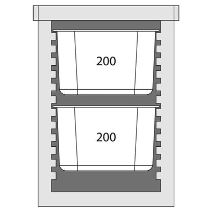 Stalgast Thermobox Frontlader für 6x GN 1/1 (65 mm)
