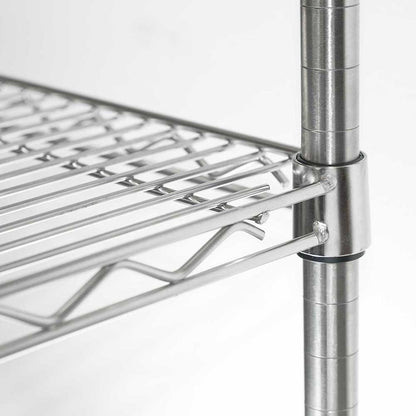 Stalgast Lagerregal aus Chromstahl1220x610x1800 mm (BxTxH)