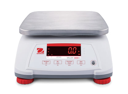 Stalgast Wasserdichte Premium-Waage, Kapazität 6 kg, Teilung 2 g, 256x280x121 mm (BxTxH)