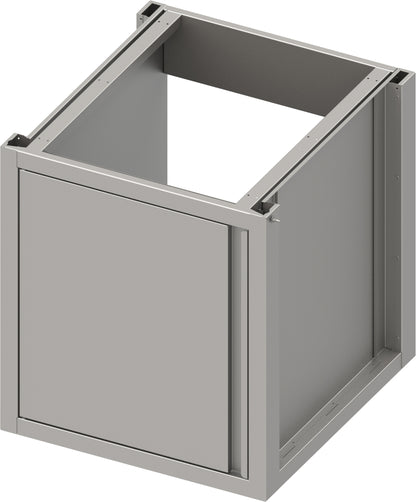 Stalgast Spülenunterschrank Boxversion 2.0, für Beine/Sockelrahmen, mit Flügeltür 600x540x660 mm