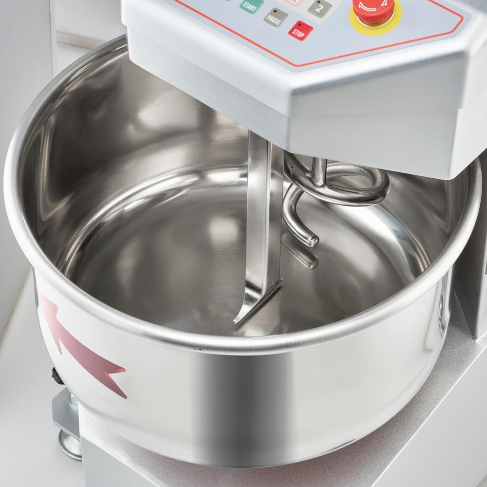 Stalgast Spiral-Teigknetmaschine Dough-Master, automatische Steuerung, 23 Liter, 1,3 kW