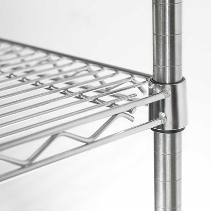 Stalgast Lagerregal aus Chromstahl 1825x610x1800 mm (BxTxH)