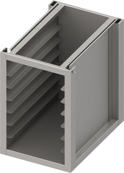Stalgast Unterschrank Boxversion 2.0, für Beine/Sockelrahmen, mit GN-Register 450x540x660 mm