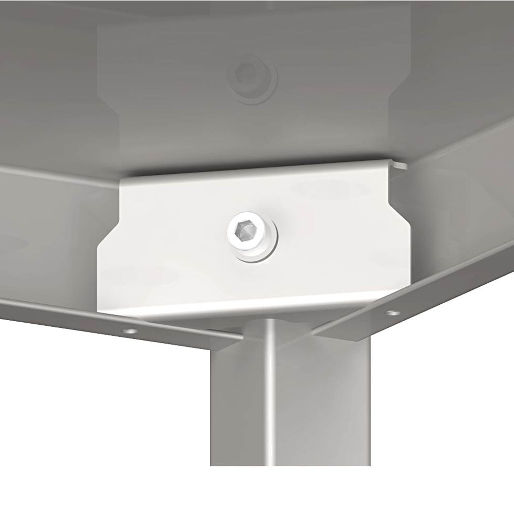 Stalgast Regal mit glatten Böden, 900x600x1800 mm, Selbstmontage