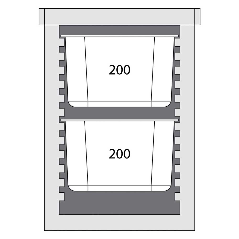 Stalgast Thermobox, Nutzinhalt 93 Liter