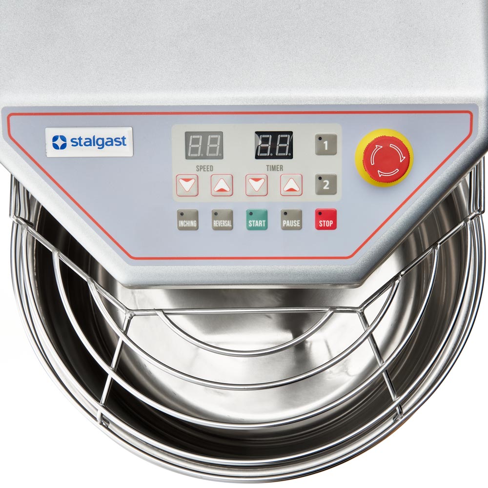 Stalgast Spiral-Teigknetmaschine Dough-Master, automatische Steuerung, 34 Liter, 1,8 kW