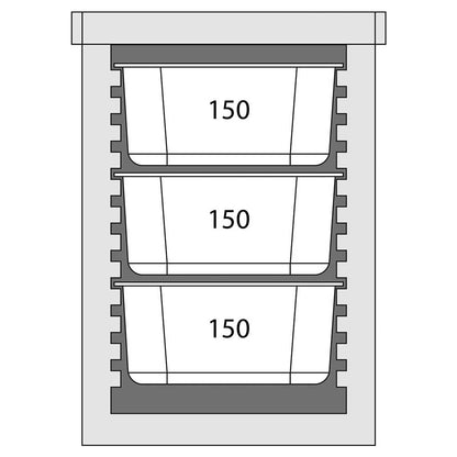 Stalgast Thermobox Frontlader für 6x GN 1/1 (65 mm)