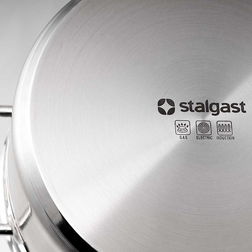 Stalgast Suppentopf hohe Form, mit Deckel, Ø 400 mm, Höhe 400 mm, 50,3 Liter