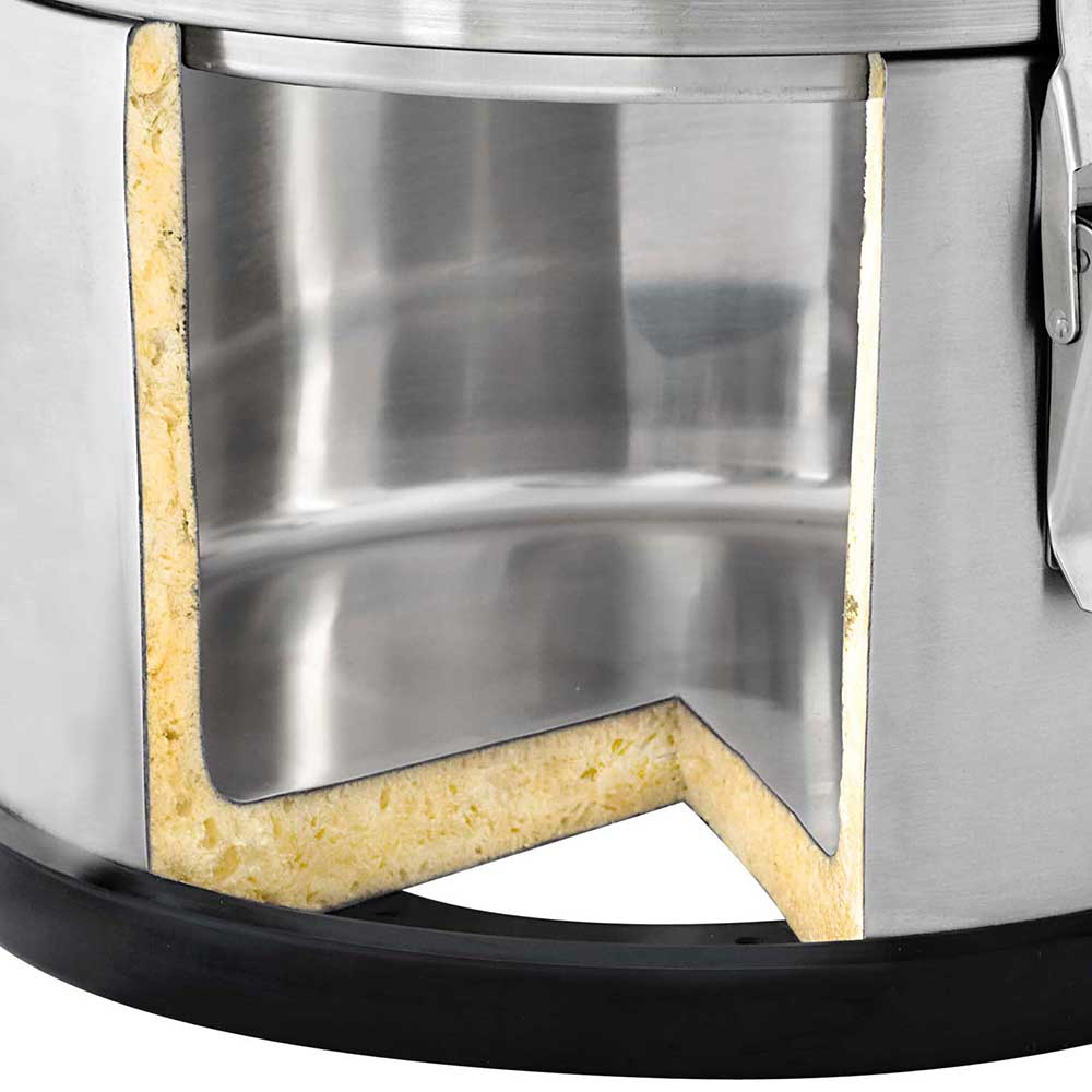 Stalgast Thermobehälter aus rostfreiem Edelstahl, 35 Liter