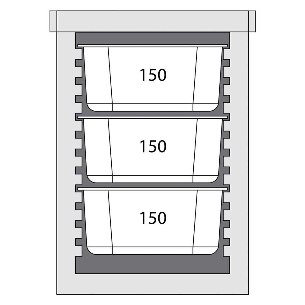 Stalgast Thermobox, Nutzinhalt 93 Liter