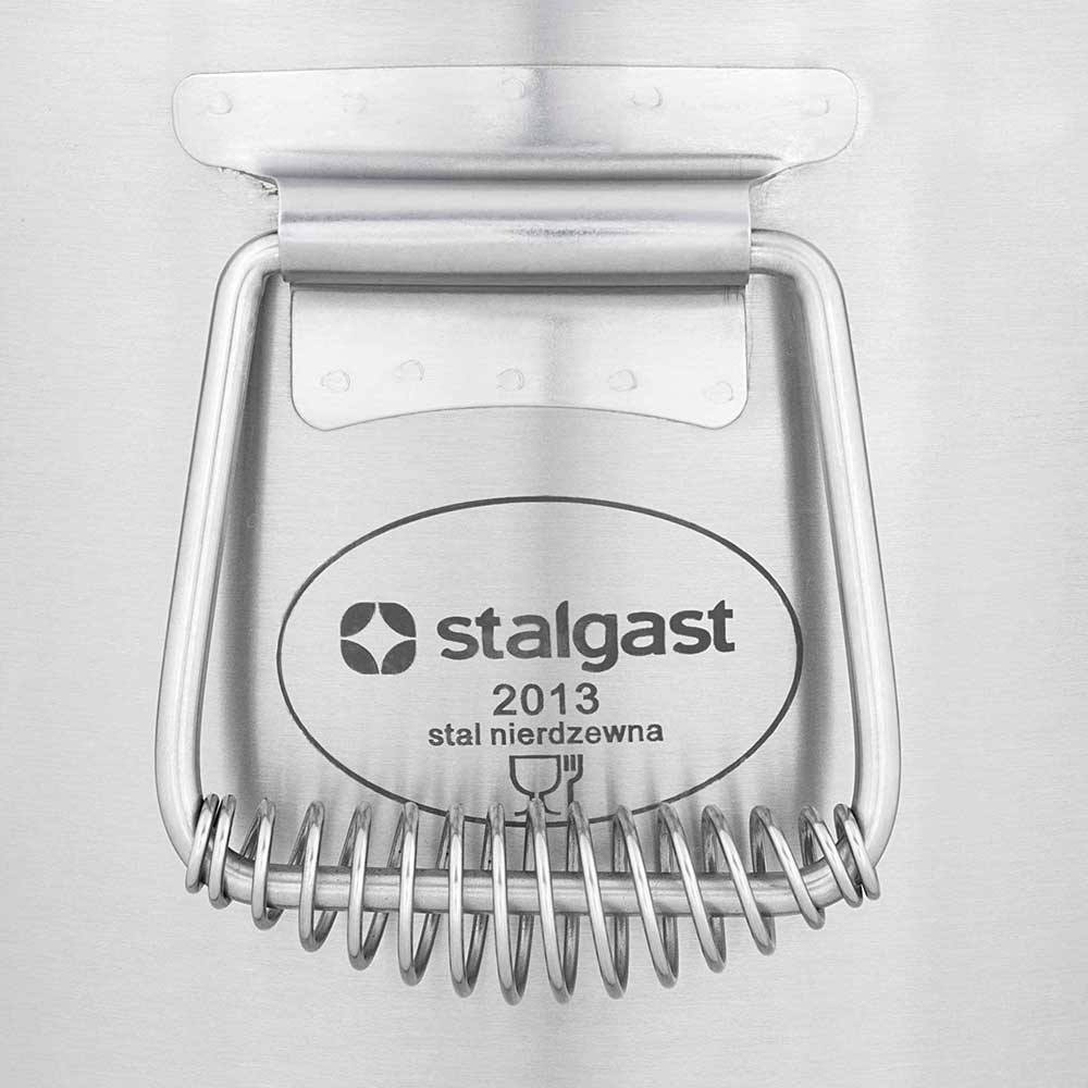 Stalgast Thermobehälter aus rostfreiem Edelstahl, 15 Liter, mit Ablasshahn
