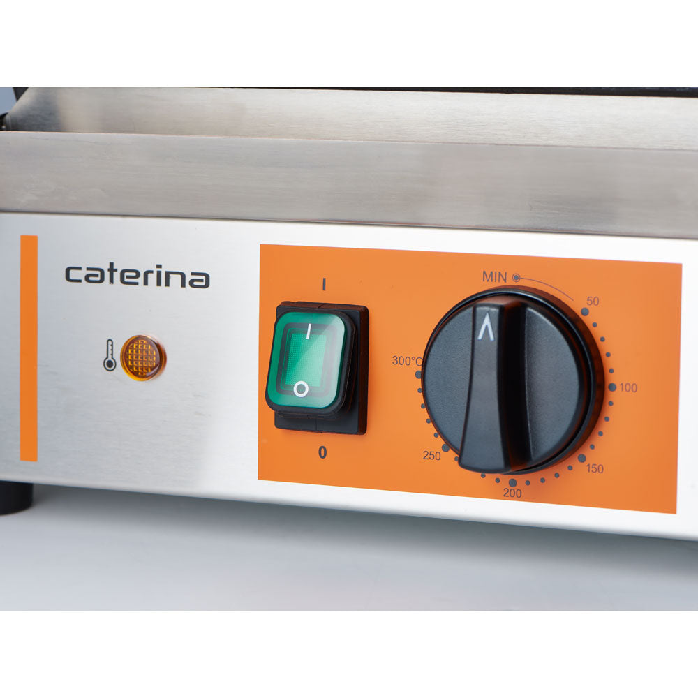 Stalgast Doppel-Kontaktgrill CATERINA, 570x360x200 mm (BxTxH), 3,6 kW