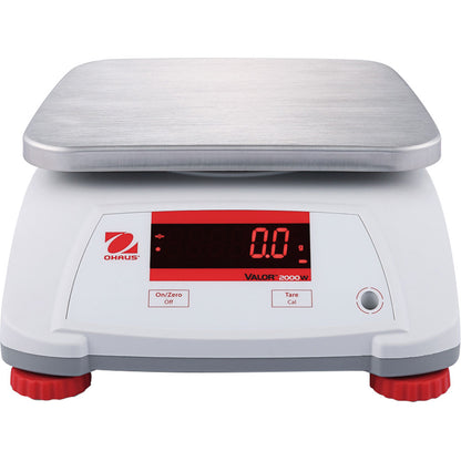 Stalgast Wasserdichte Premium-Waage, Kapazität 6 kg, Teilung 2 g, 256x280x121 mm (BxTxH)