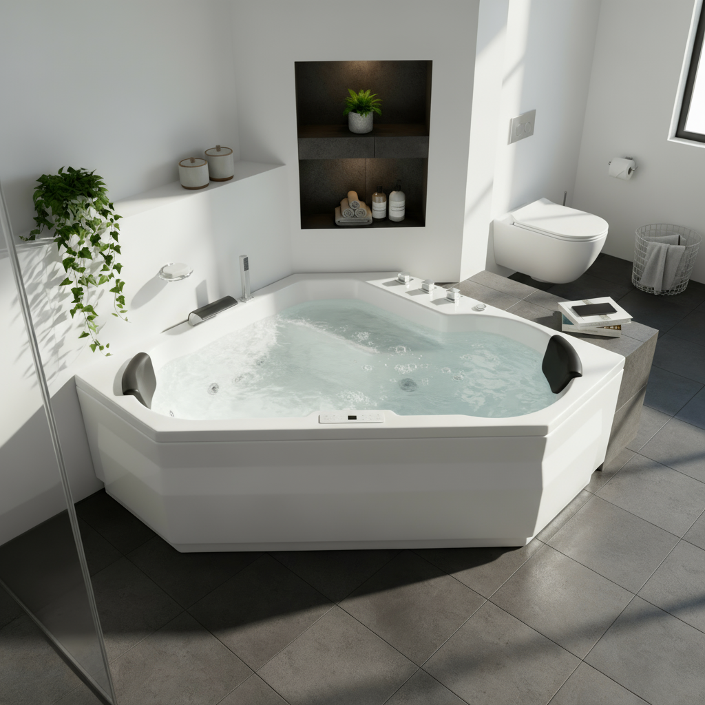Caribia Samoa Basic 145x145 Whirlpool