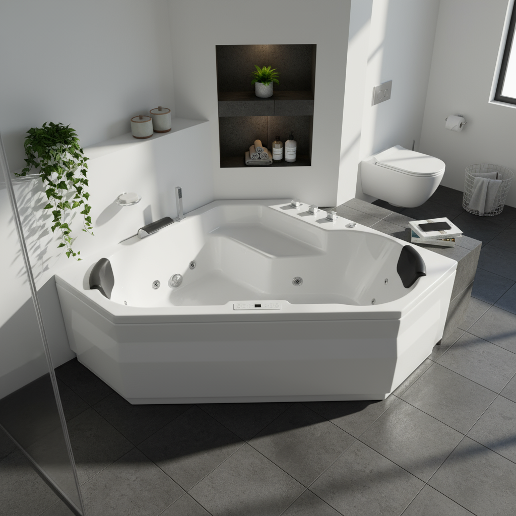 Caribia Samoa Basic 145x145 Whirlpool