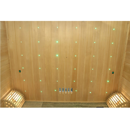 Dewello Finnische Sauna SARNIA PLUS 180x140 bei TroniTechnik