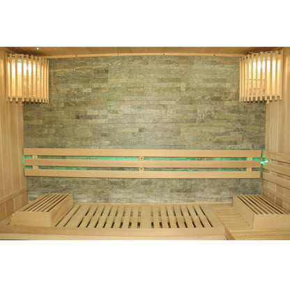 Dewello Finnische Sauna SARNIA PLUS 180x140 bei TroniTechnik