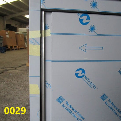 Virtus Neutraler Arbeitsschrank mit Schubladeneinheit rechts, ohne Aufkantung, 2000x600mm - BESCHÄDIGT