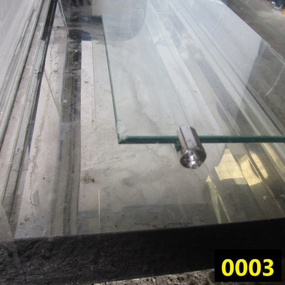 Virtus Tapaskühltheke mit gebogener Frontverglasung und 1 Glasboden, 6x GN 1/3 H=40 mm - BESCHÄDIGT