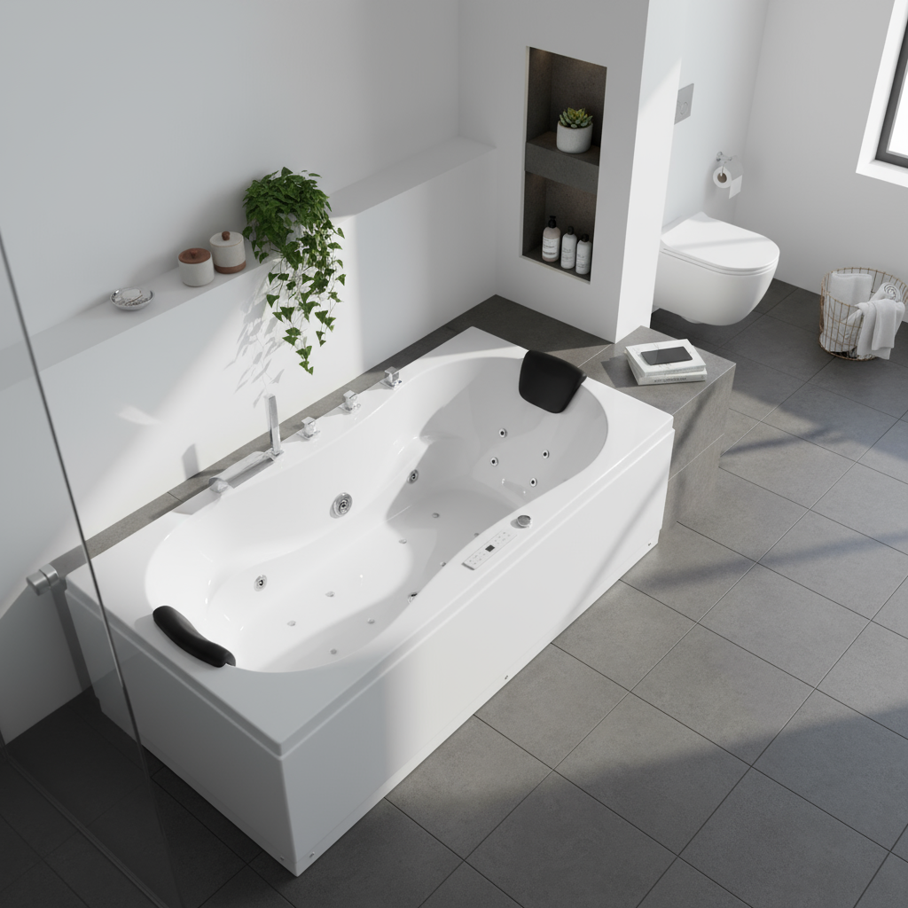 Caribia Trento Premium 190x90 Whirlpool