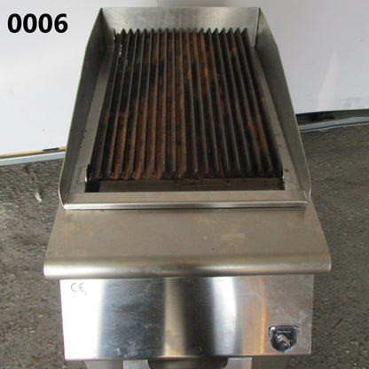 Virtus Elektro-Grill, Kochzone in Edelstahl, Fleisch/Fisch - GEBRAUCHT