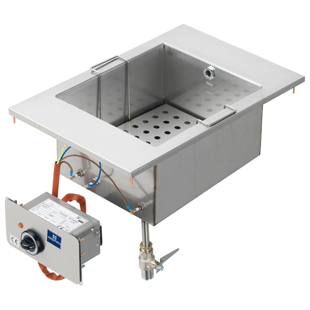 Virtus Elektro-Nudelkocher, Einbaumodell, 20 Liter