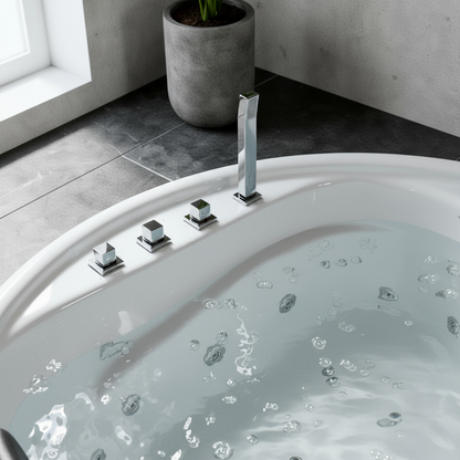Caribia Vidal Rund Basic 182x182 Whirlpool